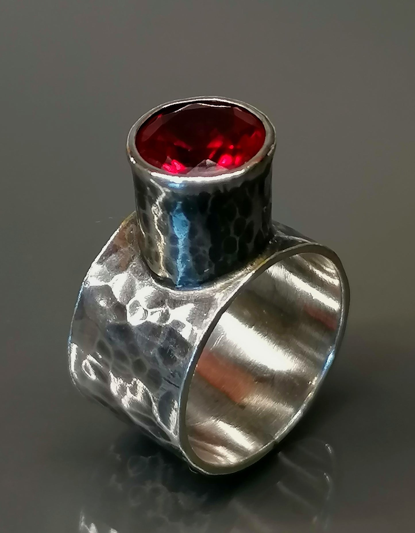 Silberring mit Zirkon
