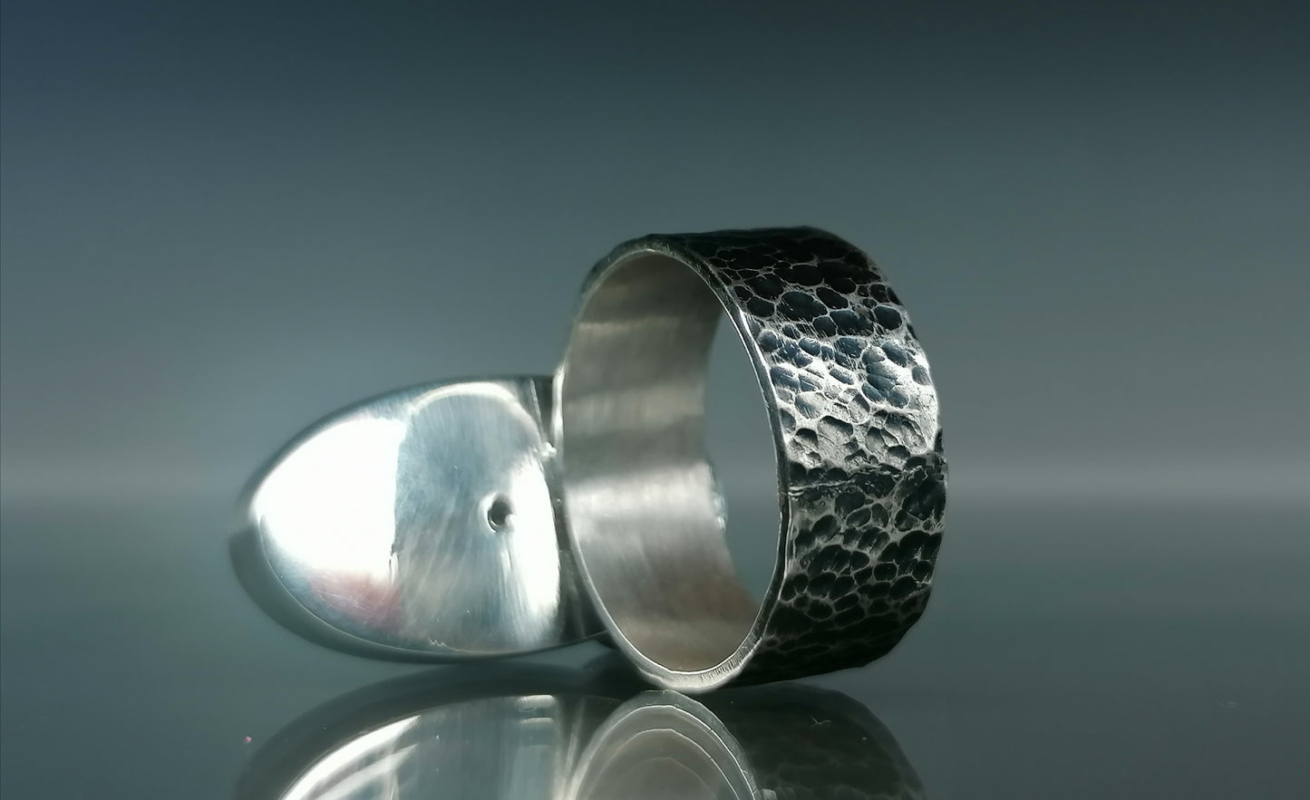 Wunderschöner Ring mit Azurit