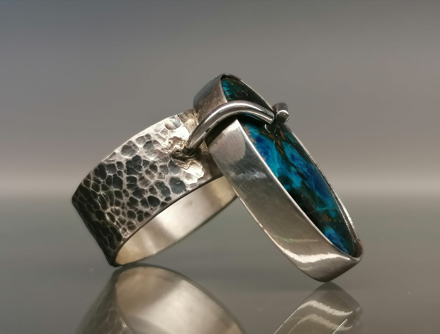 Wunderschöner Ring mit Azurit