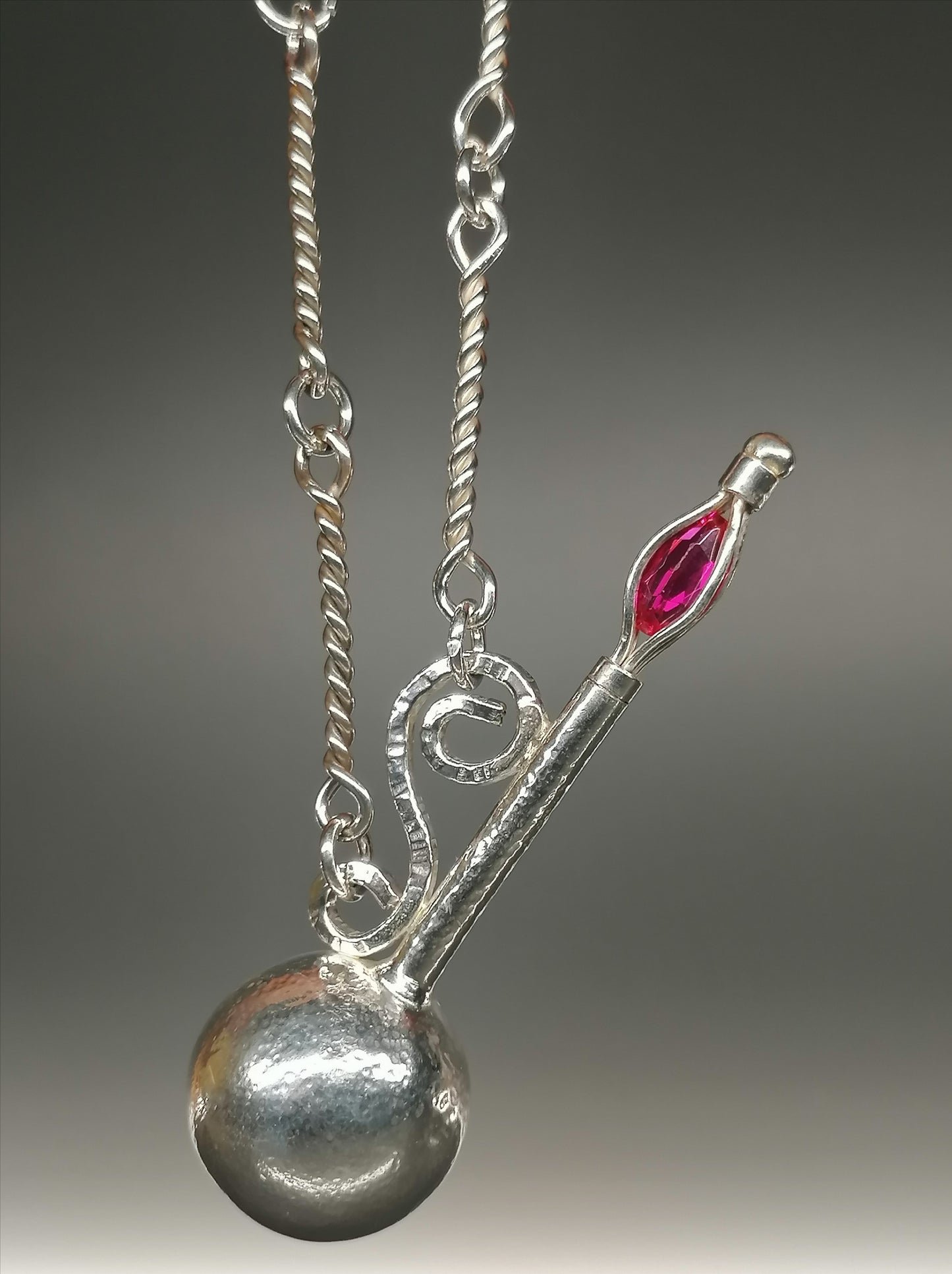 Necklace - perfume bottle