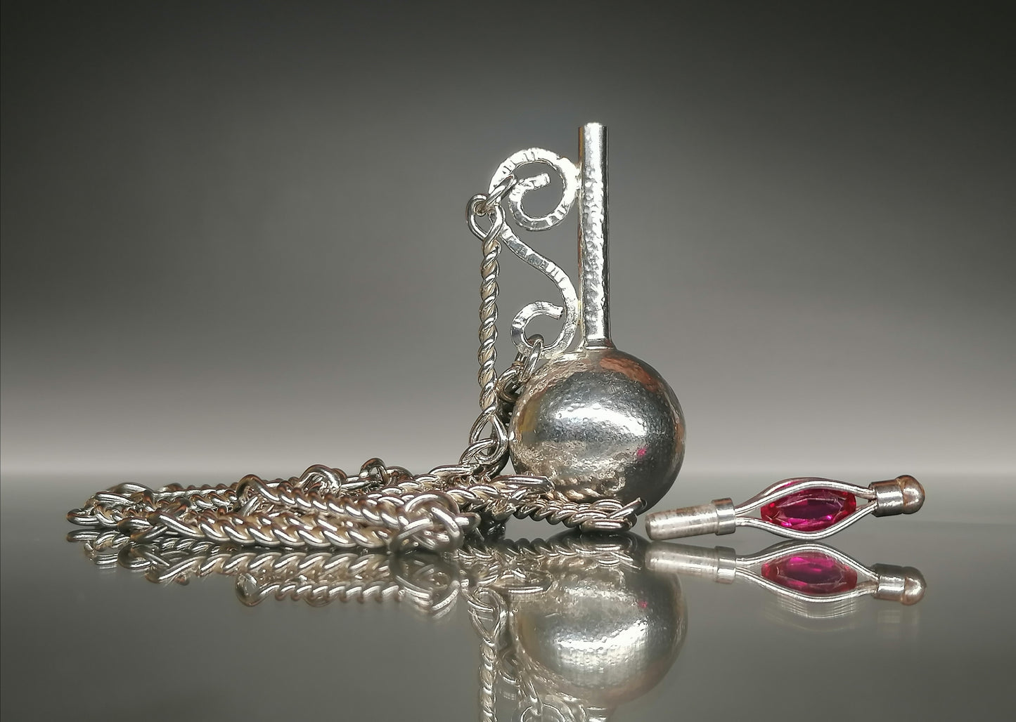 Necklace - perfume bottle