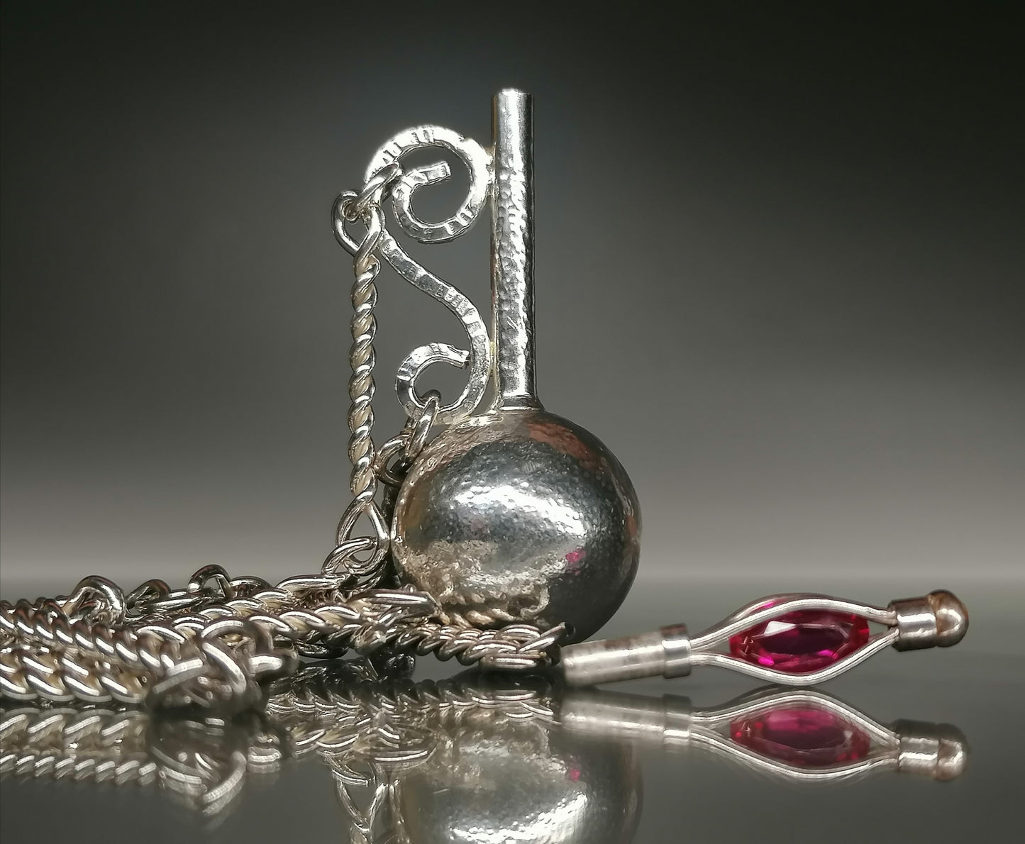 Necklace - perfume bottle