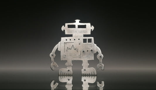 Broszka robot "DX"