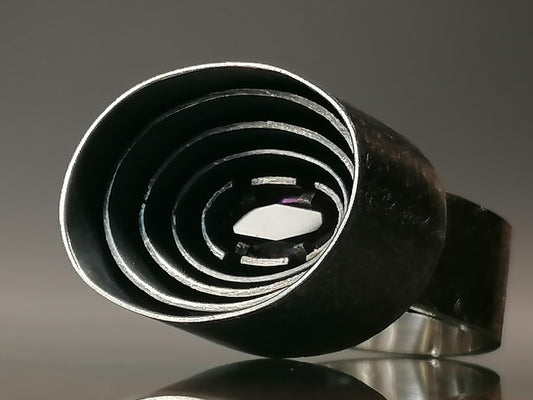 Srebrny pierścień "SONAR"