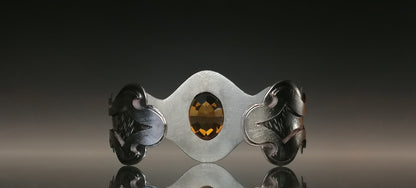 Srebrna bransoleta z CYTRYNAMI
