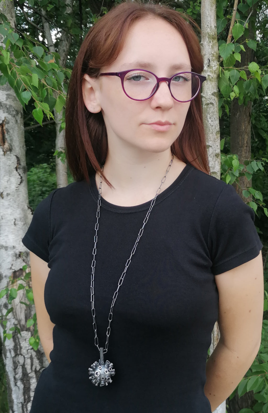 Naszyjnik srebro "MINA"