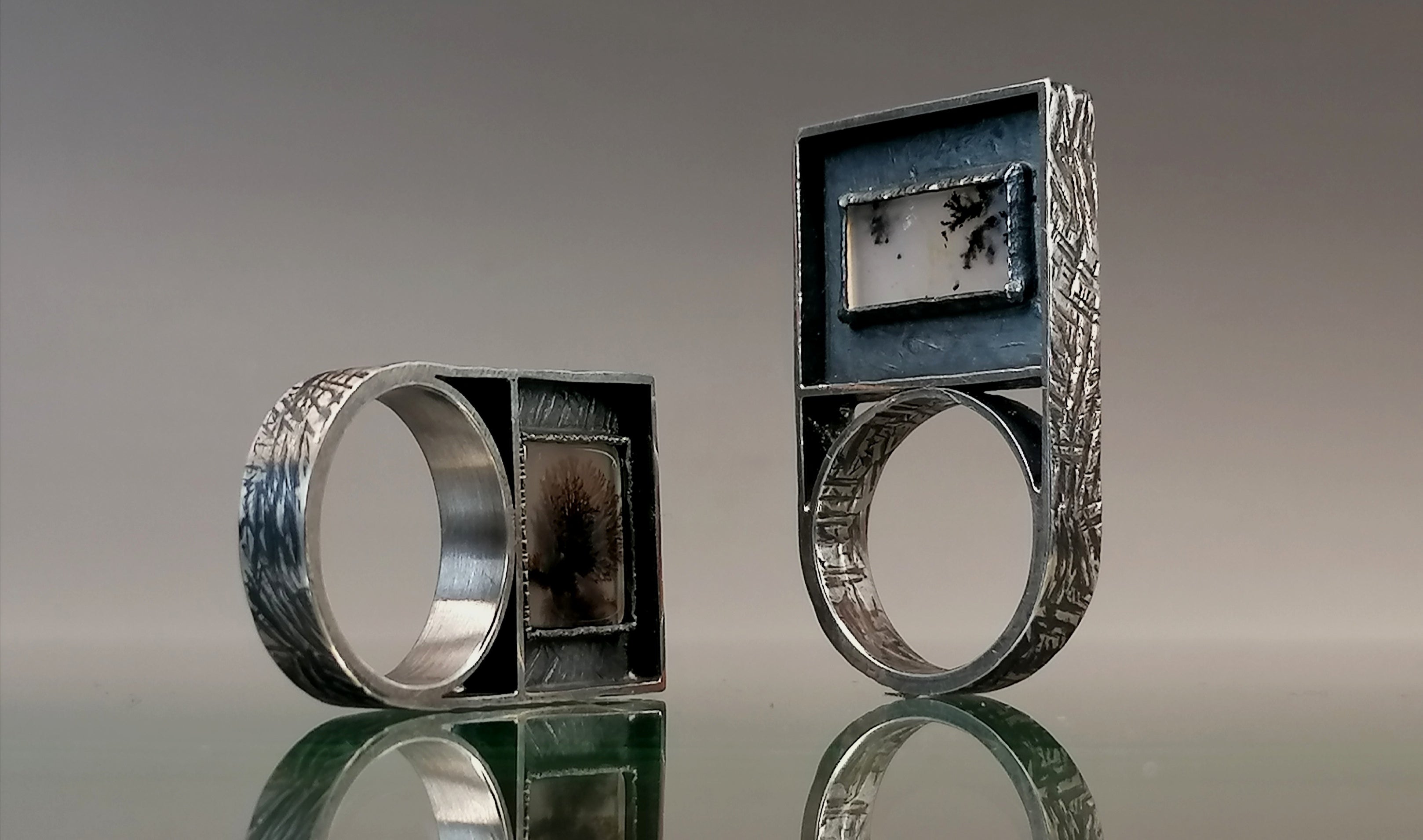 Pierścionki srebro " EKRAN"