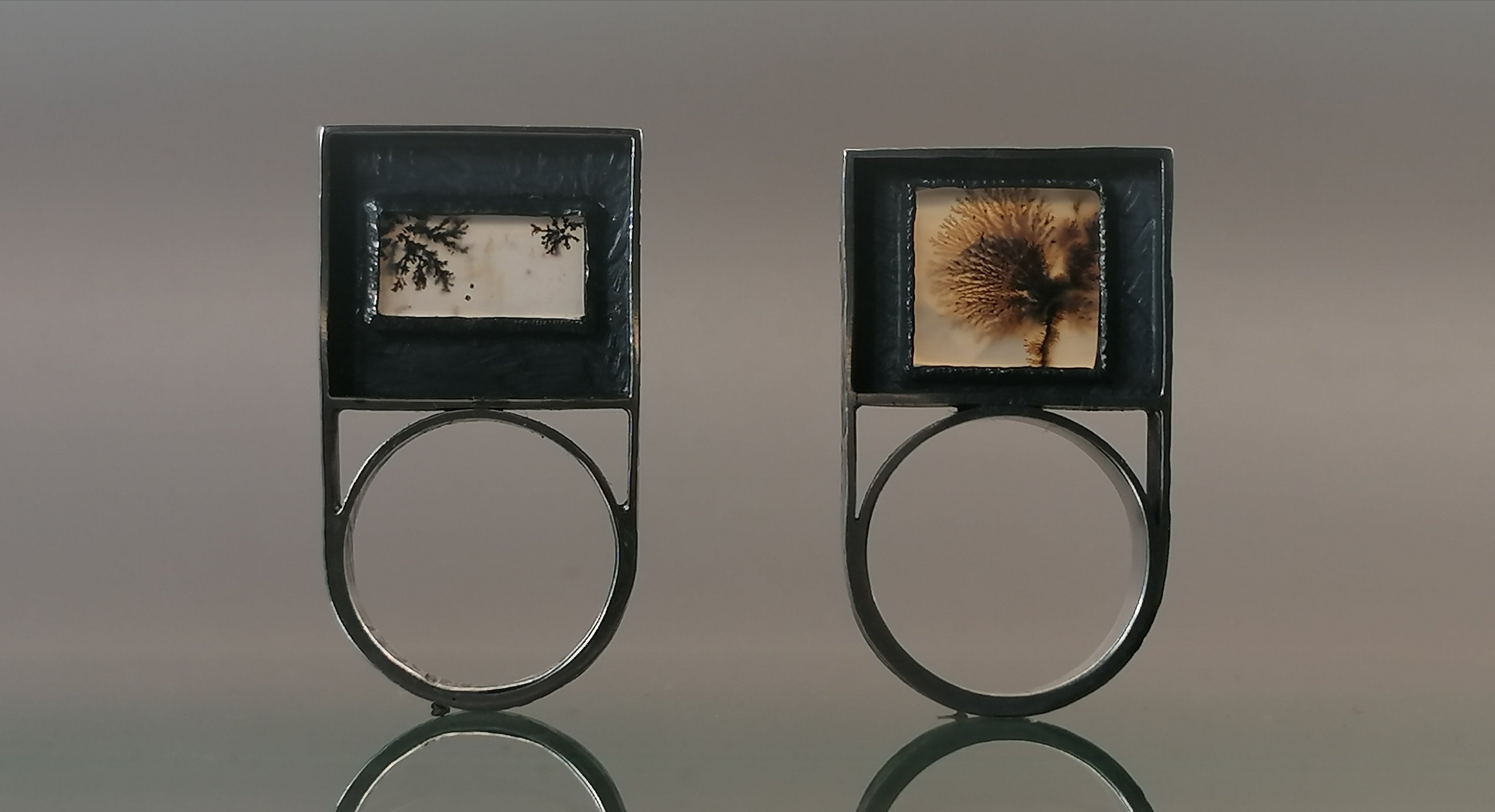 Pierścionki srebro " EKRAN"