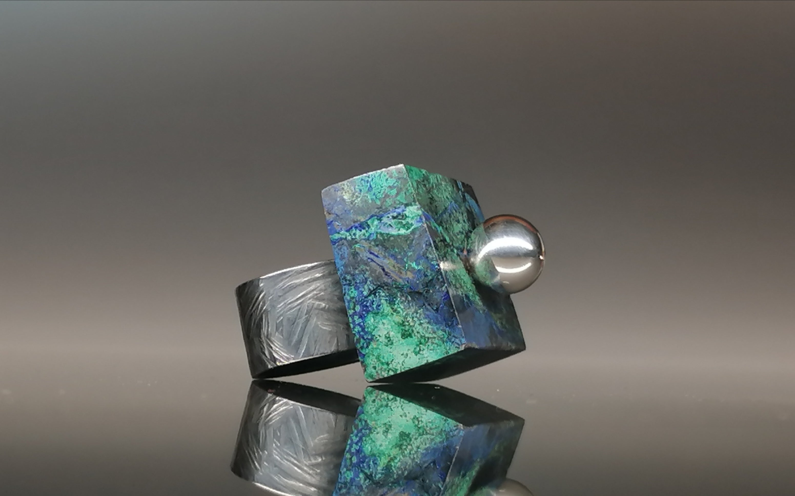 Pierścień srebro / Auryt