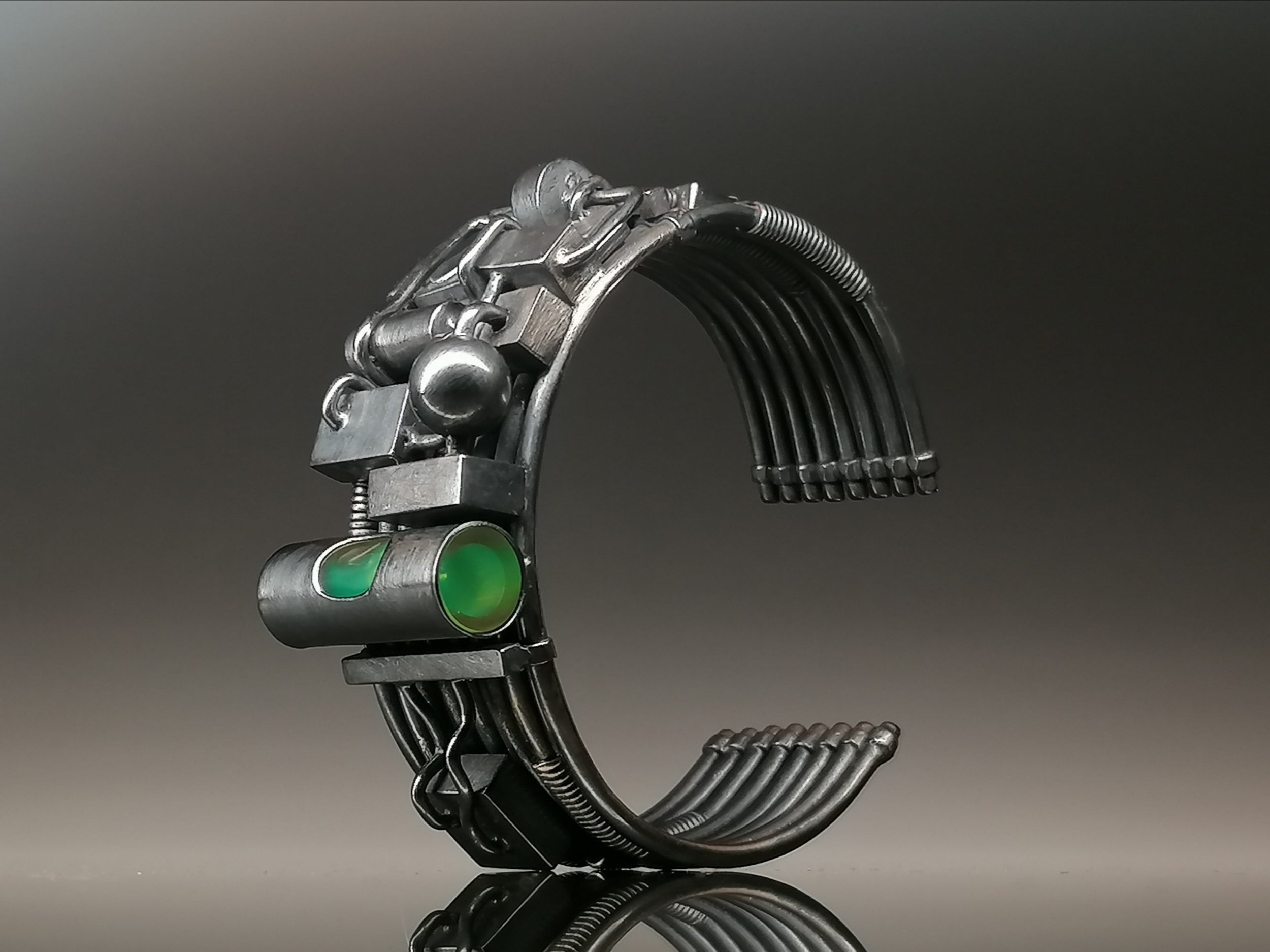 Komplet srebro / bransoleta pierścień